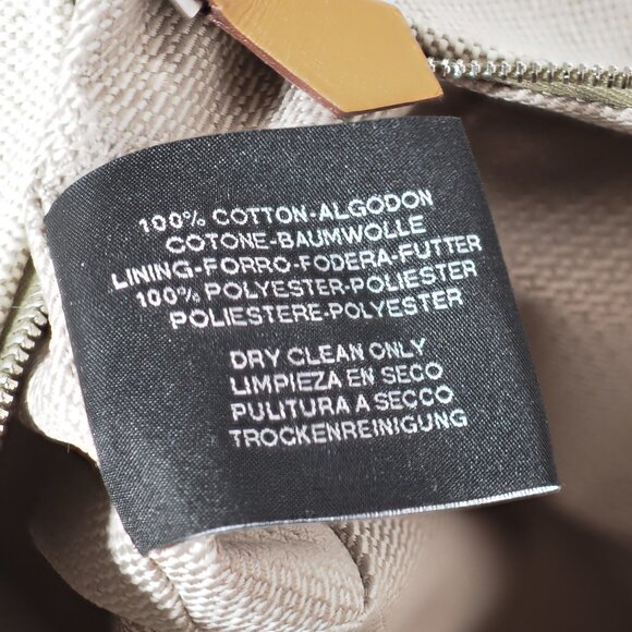 Hermès Bride-a-Brac S Cotton Canvas Travel Pouch with Embroidered H & Top Handle - Picture 11 of 14